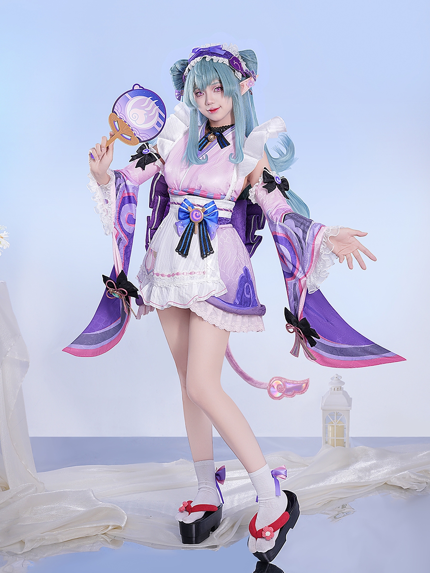 Game Genshin Impact Cosplay Yumemizuki Mizuki Costume