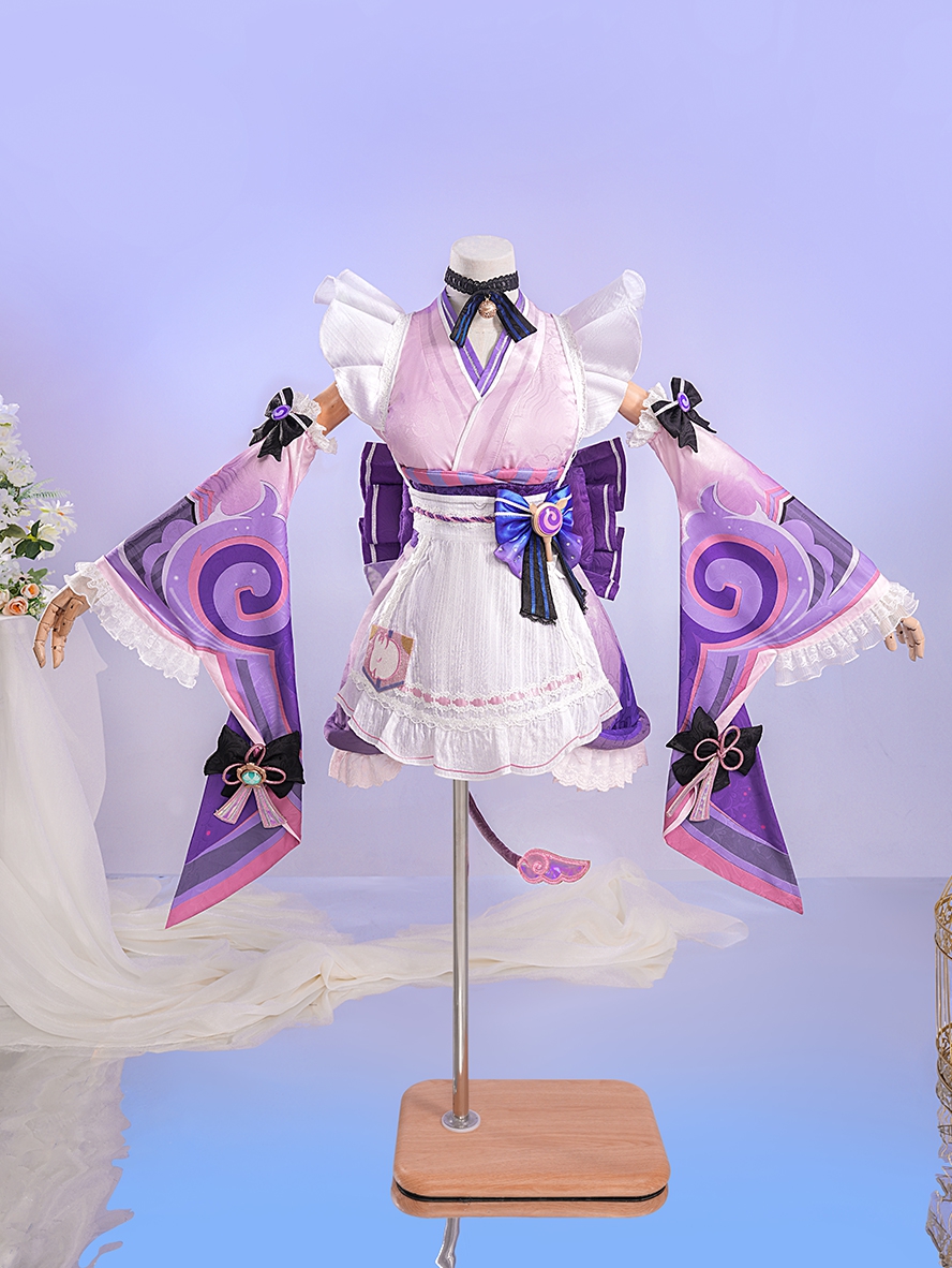 Game Genshin Impact Cosplay Yumemizuki Mizuki Costume