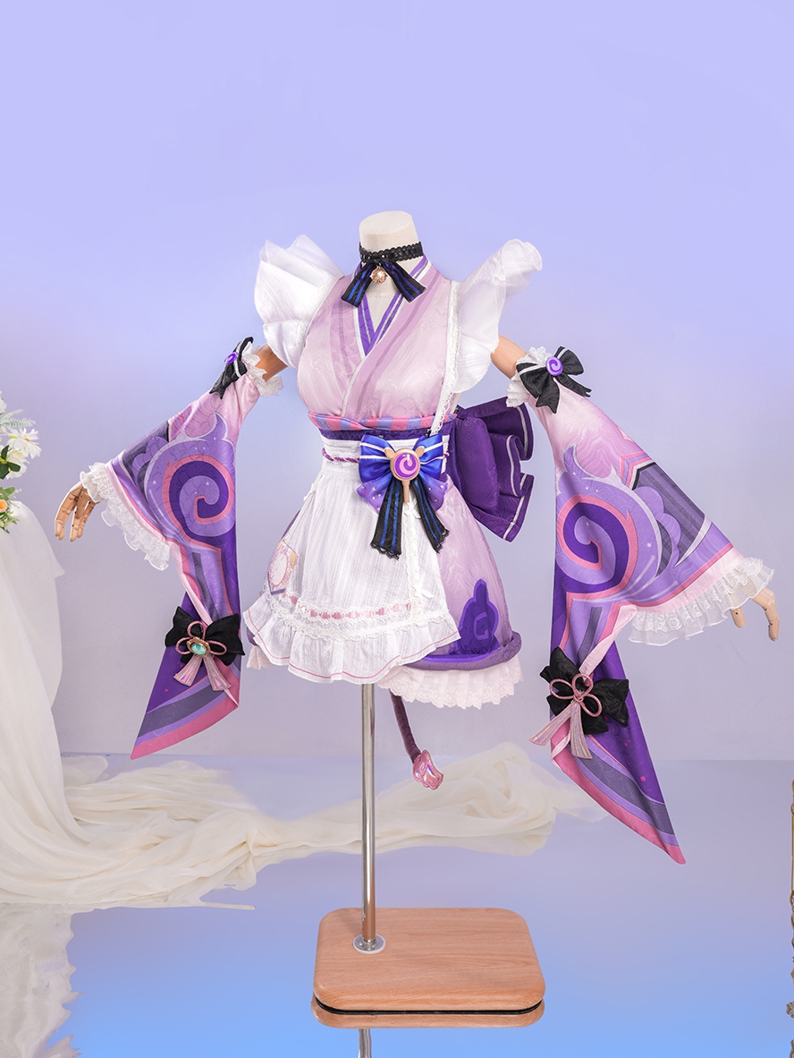 Game Genshin Impact Cosplay Yumemizuki Mizuki Costume