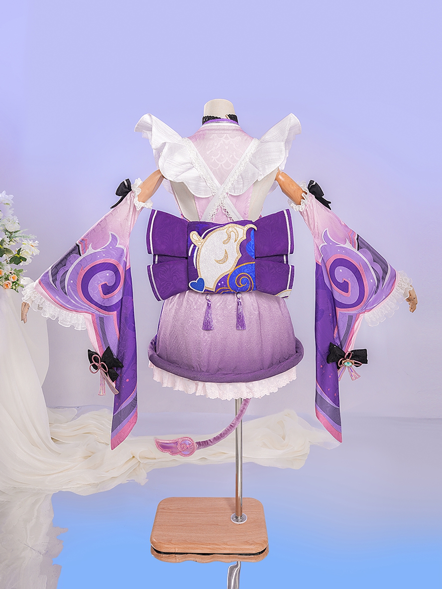 Game Genshin Impact Cosplay Yumemizuki Mizuki Costume