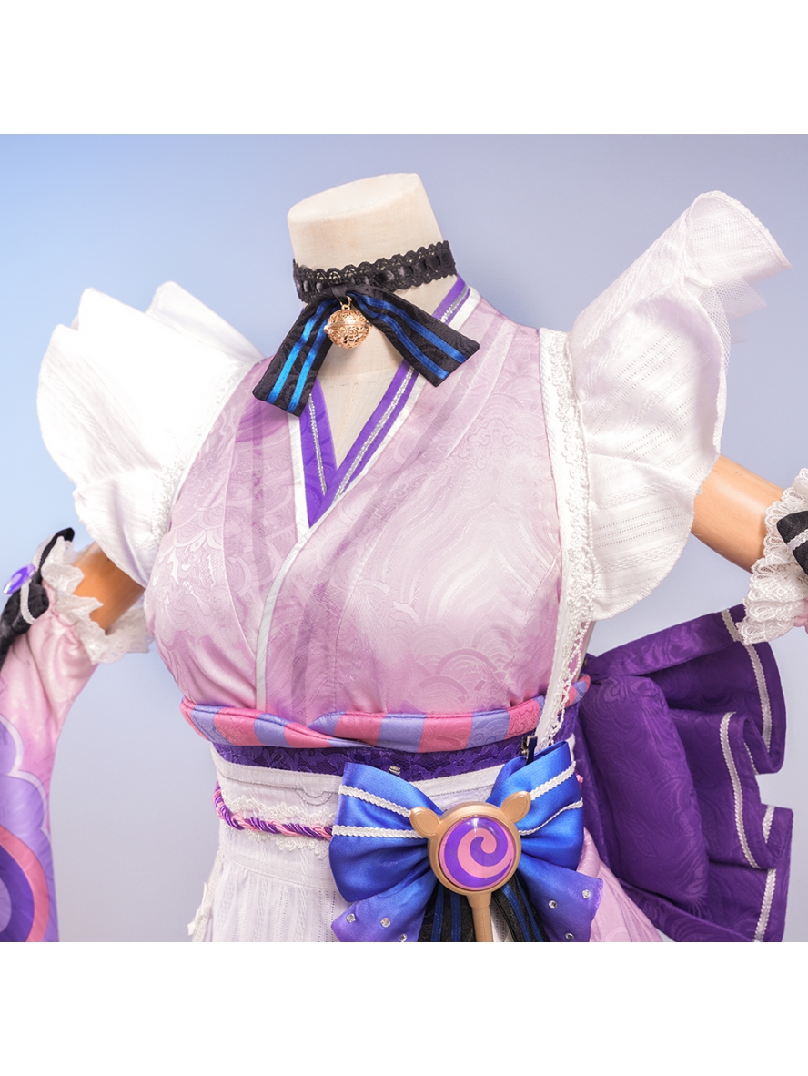 Game Genshin Impact Cosplay Yumemizuki Mizuki Costume