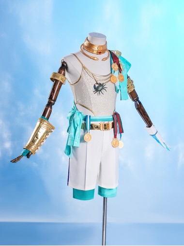 Game Identity V Cosplay Ganji Gupta Batter Champion Helmsman Costume
