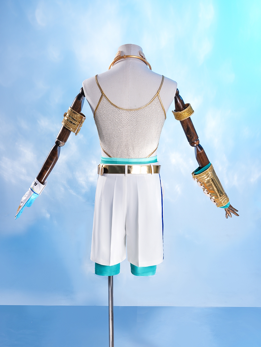 Game Identity V Cosplay Ganji Gupta Batter Champion Helmsman Costume