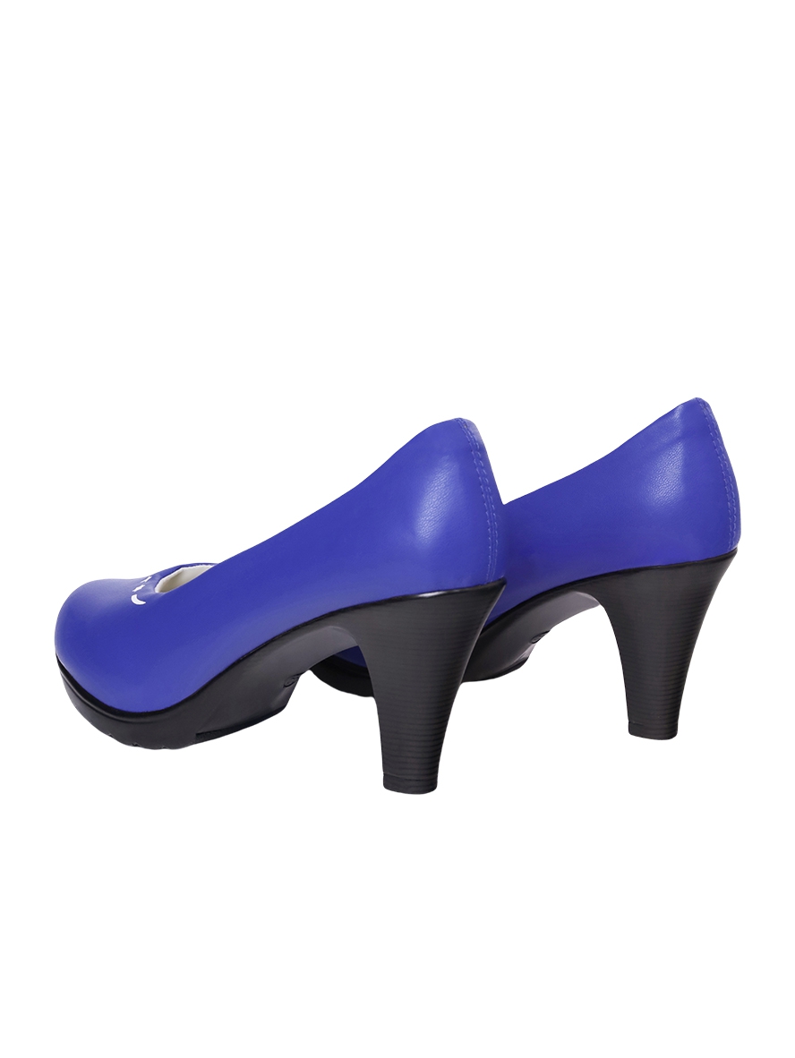Game Honkai Star Rail Cosplay Robin Blue High Heels Shoes