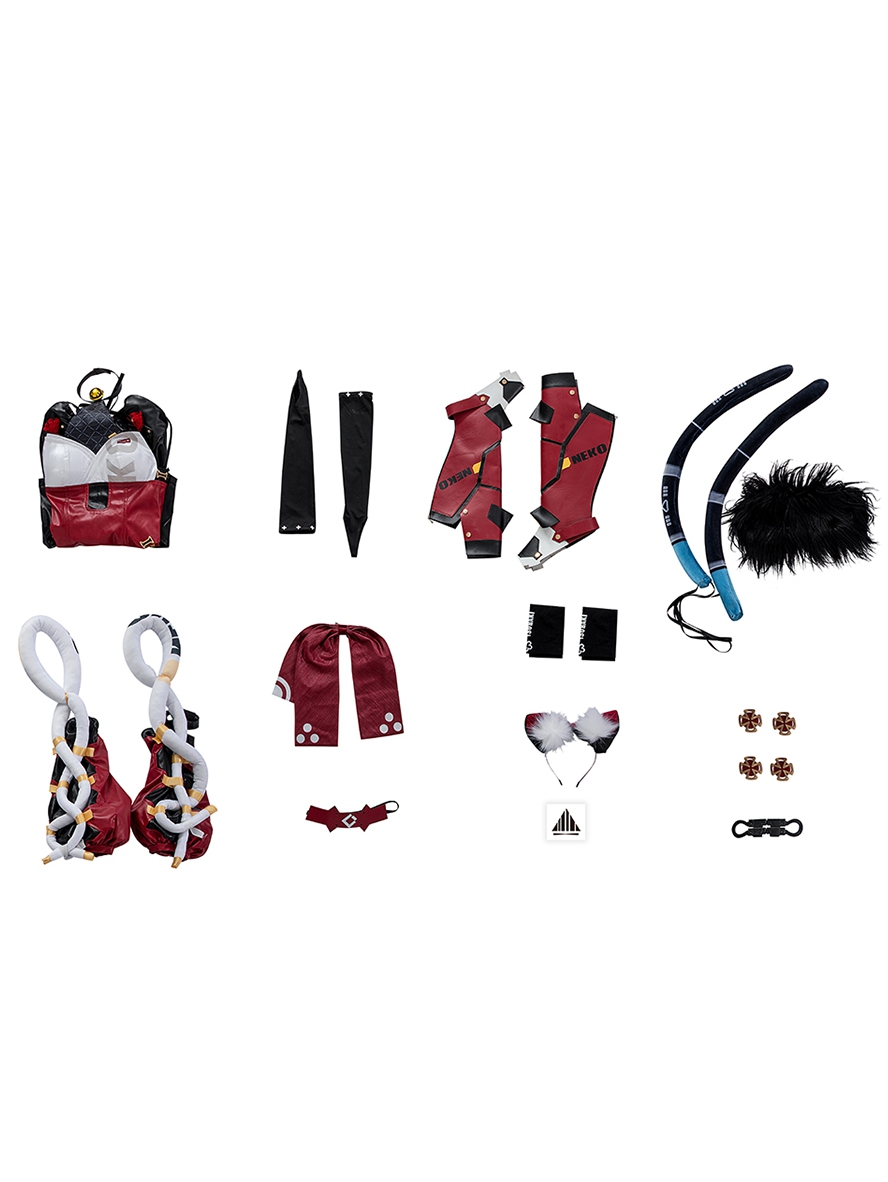 Game Zenless Zone Zero Cosplay Mana Nekomiya Costume