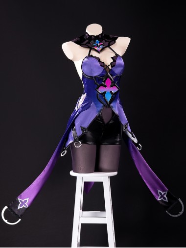 Game Honkai Star Rail Cosplay Black Swan Outfit Costume
