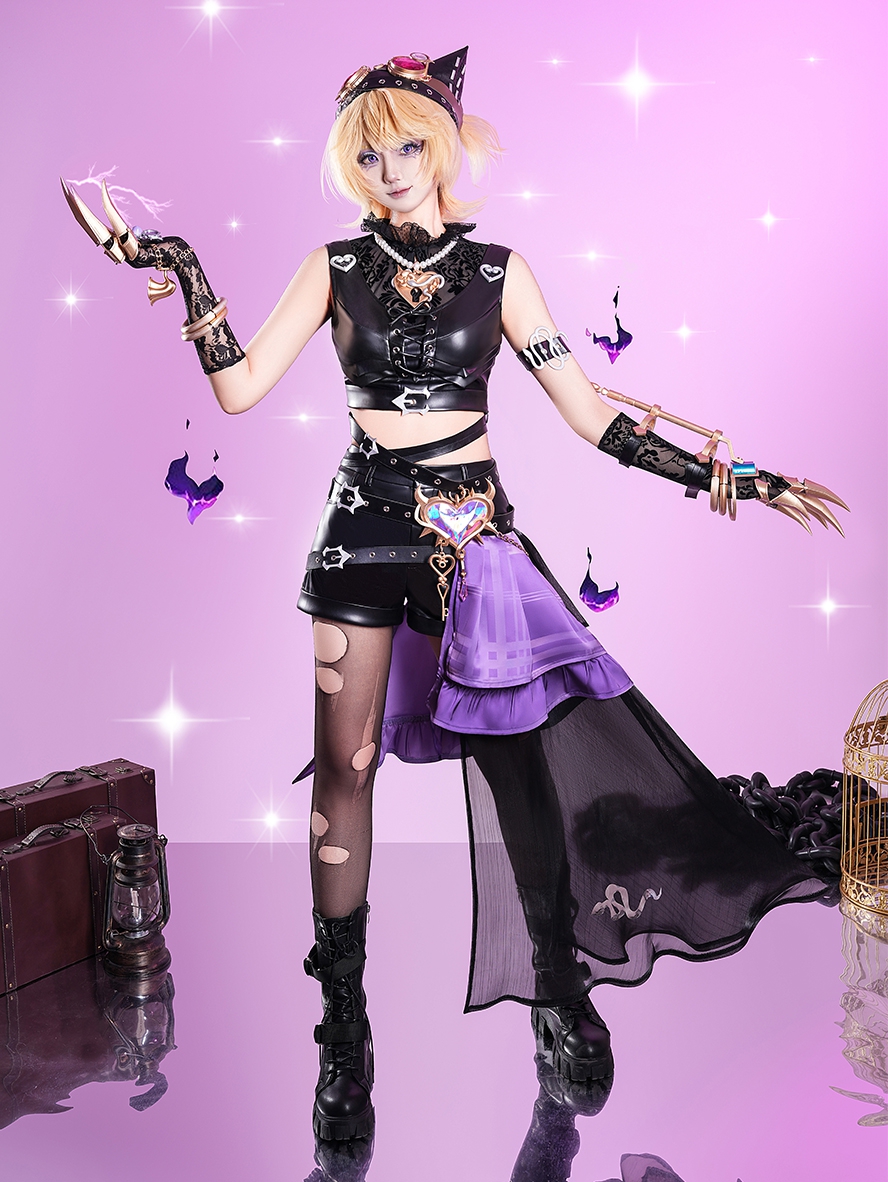 Game Identity V Cosplay Tracy Reznik Mechanic Lock Core Costume