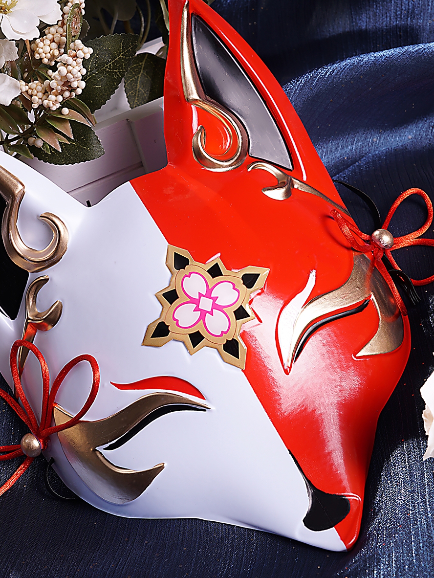 Game Honkai Star Rail Cosplay Sparkle Fox Mask
