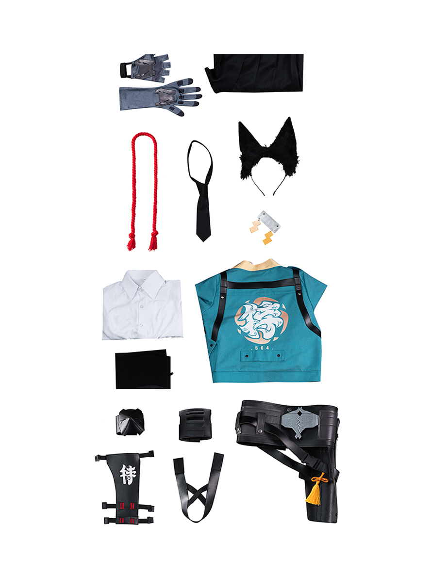 Game Zenless Zone Zero Cosplay Hoshimi Miyabi Costume