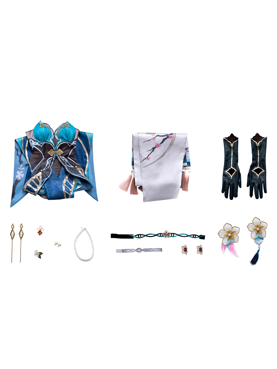 Game Honkai Star Rail Cosplay Ruan Mel Costume