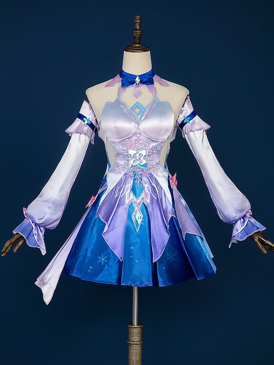 Game Honkai Star Rail Cosplay March 7th New Skin Costume