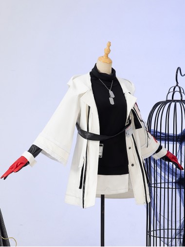 Game Arknights Cosplay Texas Cold Winter Messenger Skin Costume