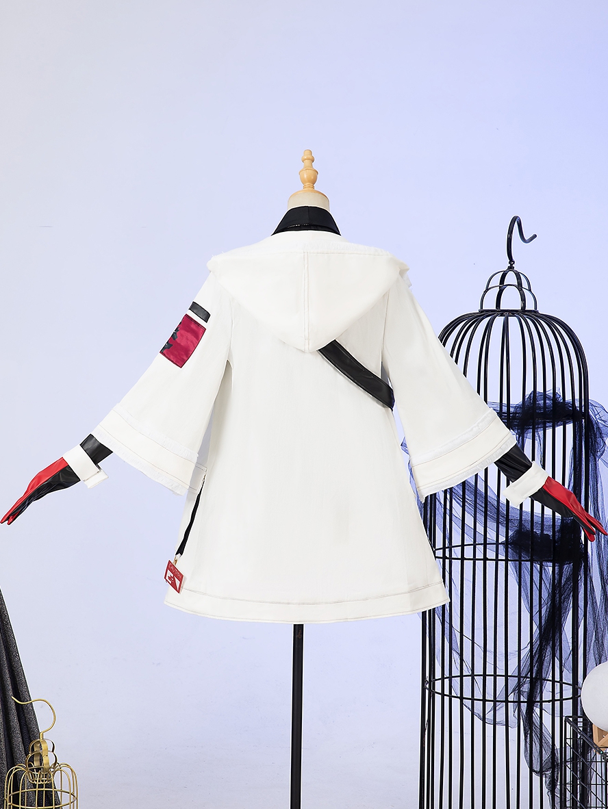 Game Arknights Cosplay Texas Cold Winter Messenger Skin Costume
