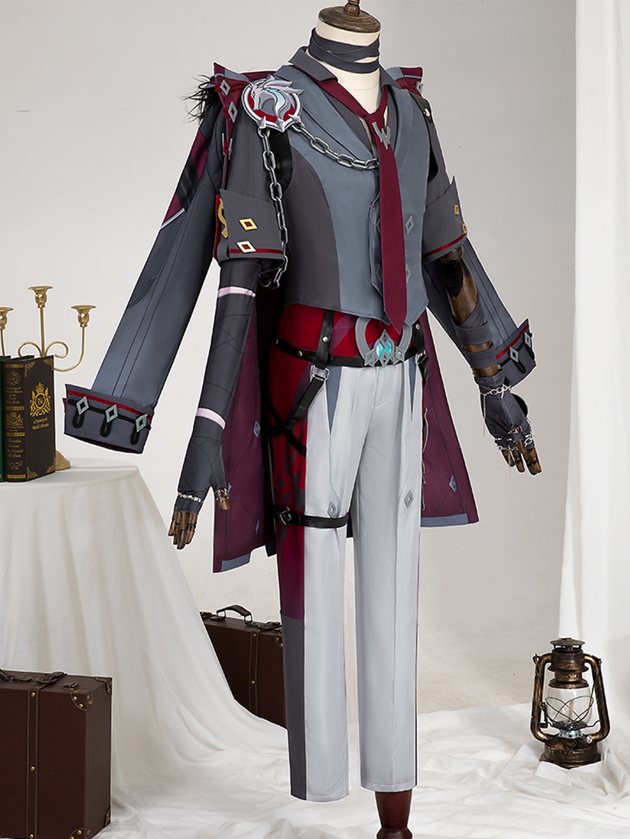 Game Genshin Impact Cosplay Wriothesley Costume