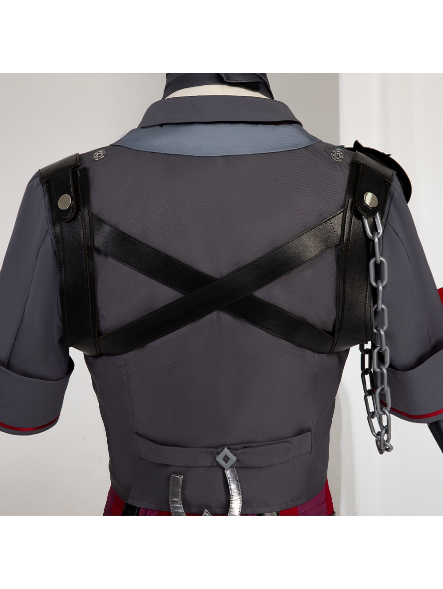 Game Genshin Impact Cosplay Wriothesley Costume