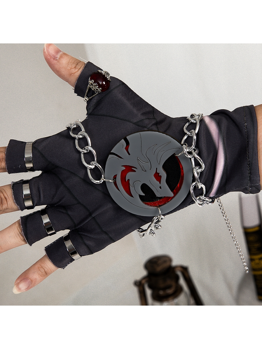 Game Genshin Impact Cosplay Wriothesley Costume