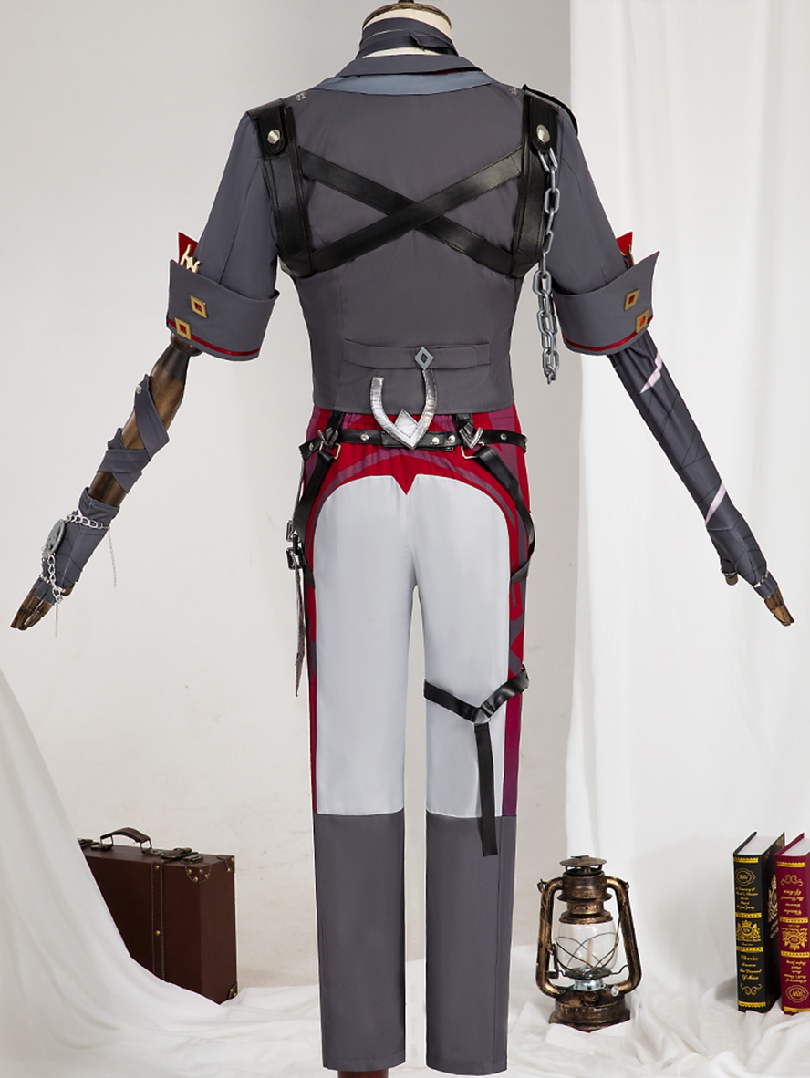 Game Genshin Impact Cosplay Wriothesley Costume