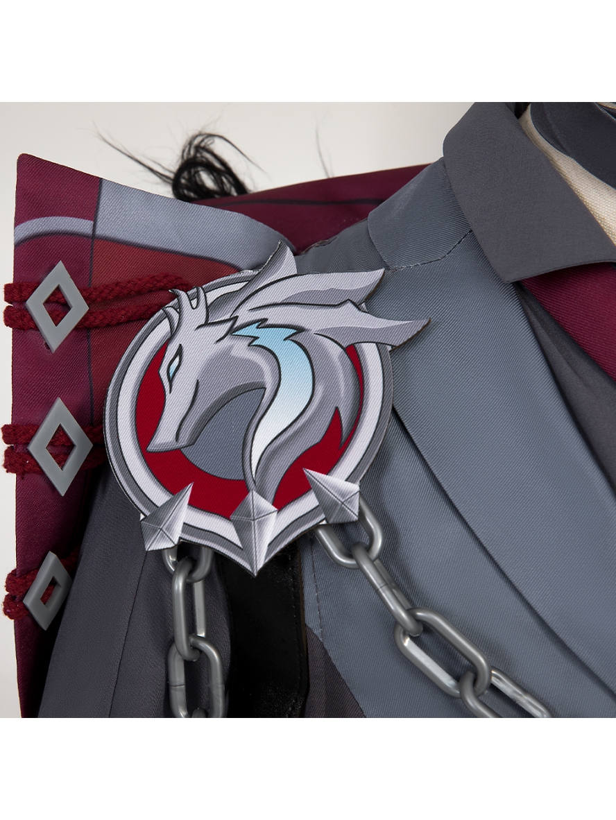 Game Genshin Impact Cosplay Wriothesley Costume
