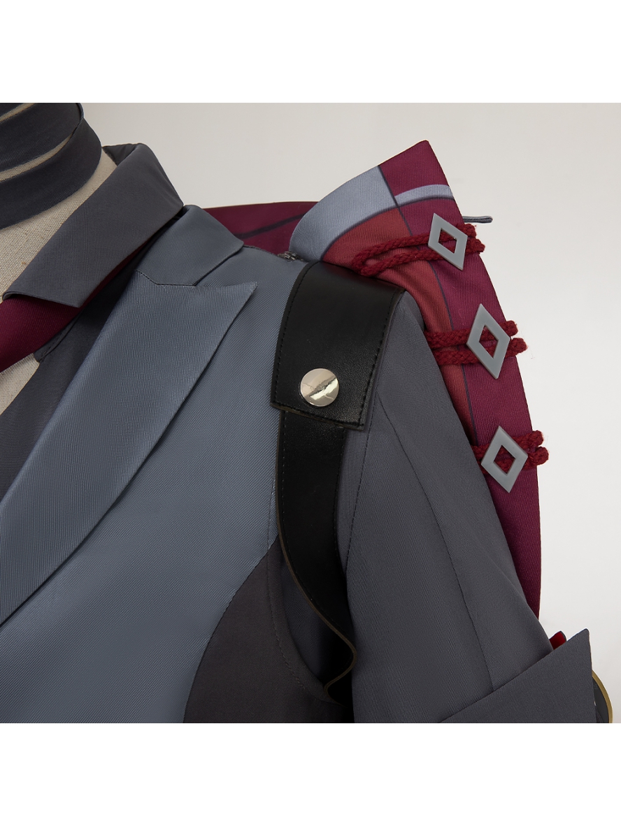 Game Genshin Impact Cosplay Wriothesley Costume