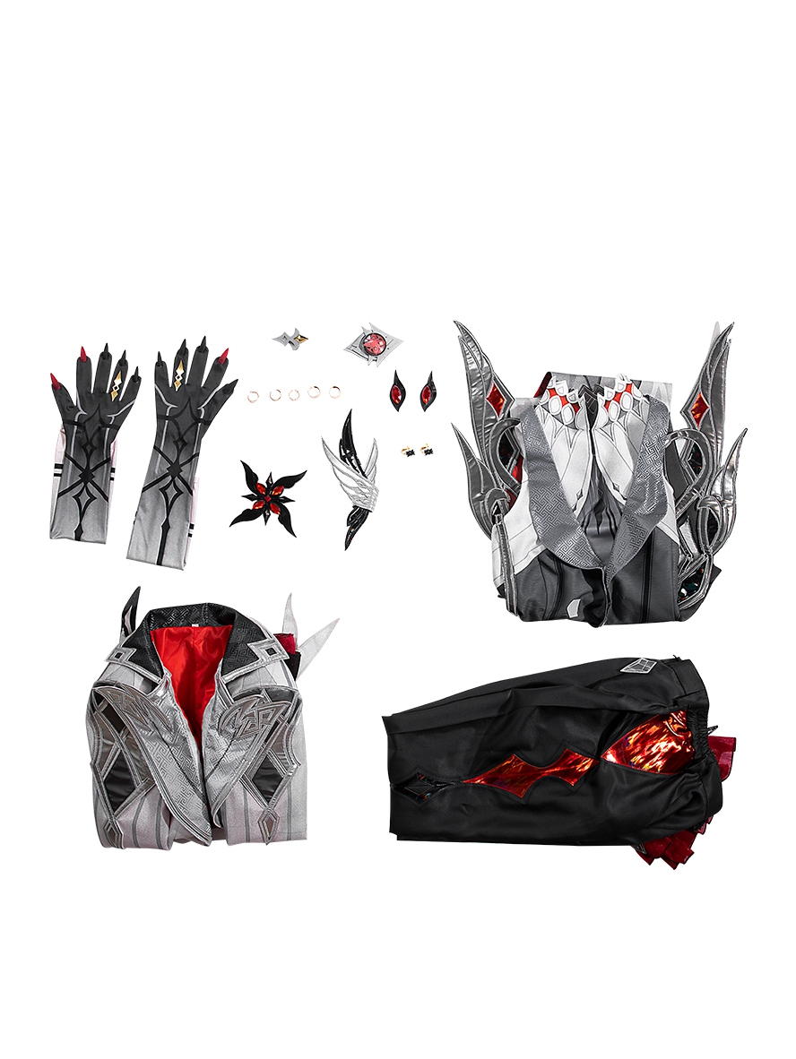 Game Genshin Impact Cosplay The Knave Arlecchino Costume
