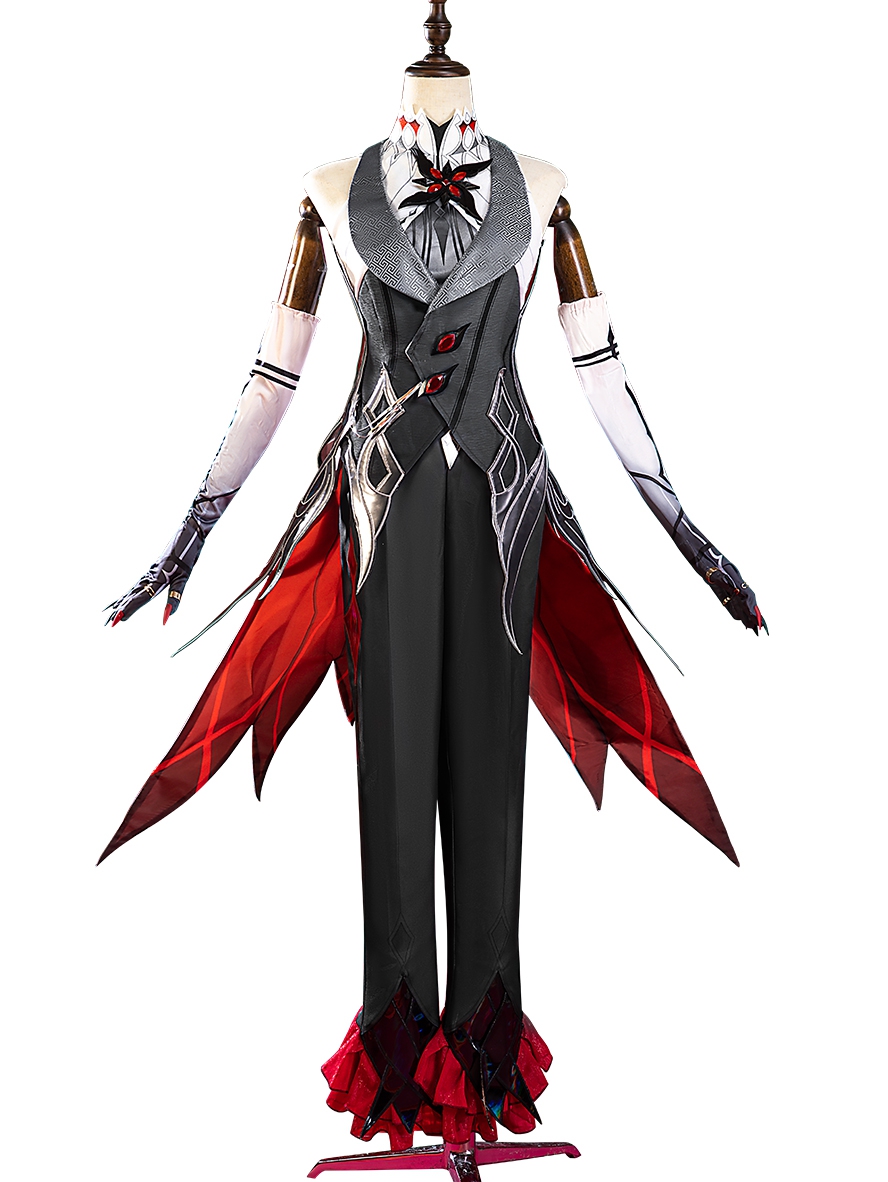 Game Genshin Impact Cosplay The Knave Arlecchino Costume
