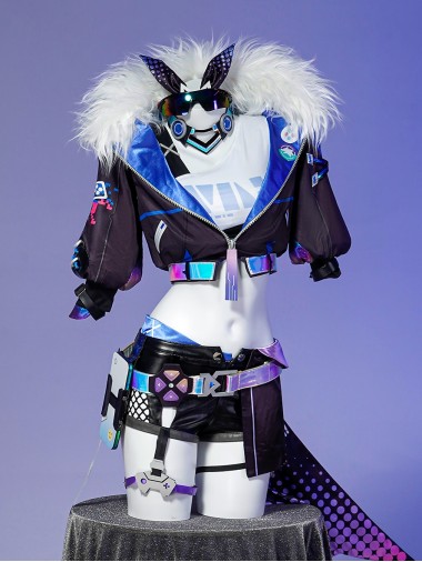 Game Honkai Star Rail Cosplay Silver Wolf Costume