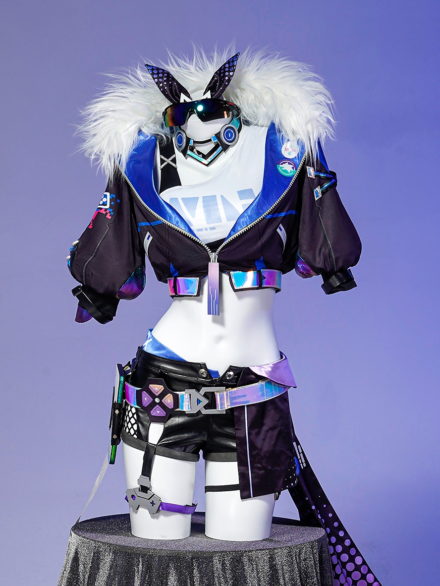 Game Honkai Star Rail Cosplay Silver Wolf Costume
