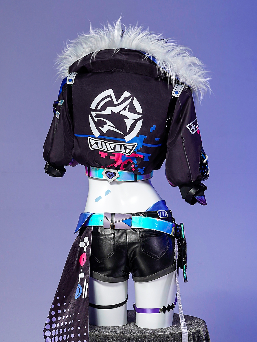 Game Honkai Star Rail Cosplay Silver Wolf Costume