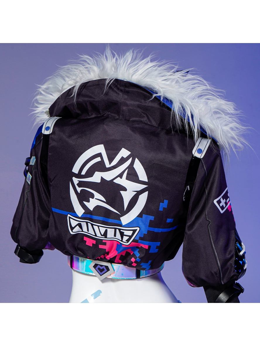 Game Honkai Star Rail Cosplay Silver Wolf Costume