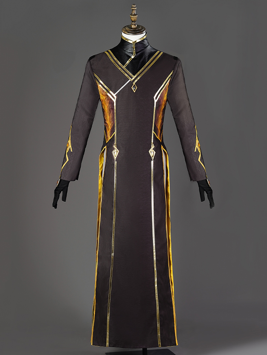 Game Genshin Impact Cosplay Rex Lapis Zhongli Costume
