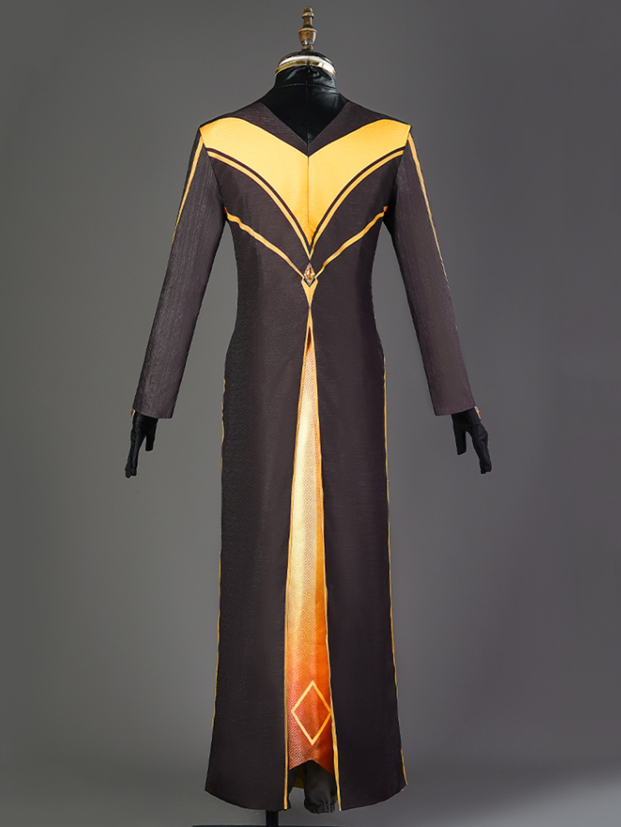 Game Genshin Impact Cosplay Rex Lapis Zhongli Costume