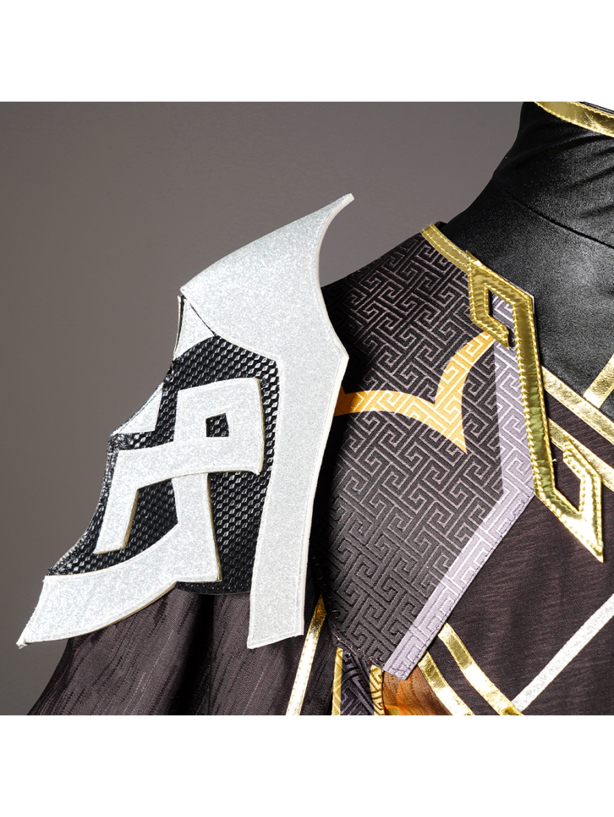 Game Genshin Impact Cosplay Rex Lapis Zhongli Costume