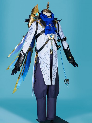 Game Genshin Impact Cosplay The Doctor Dottore Costume