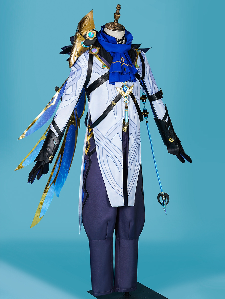 Game Genshin Impact Cosplay The Doctor Dottore Costume