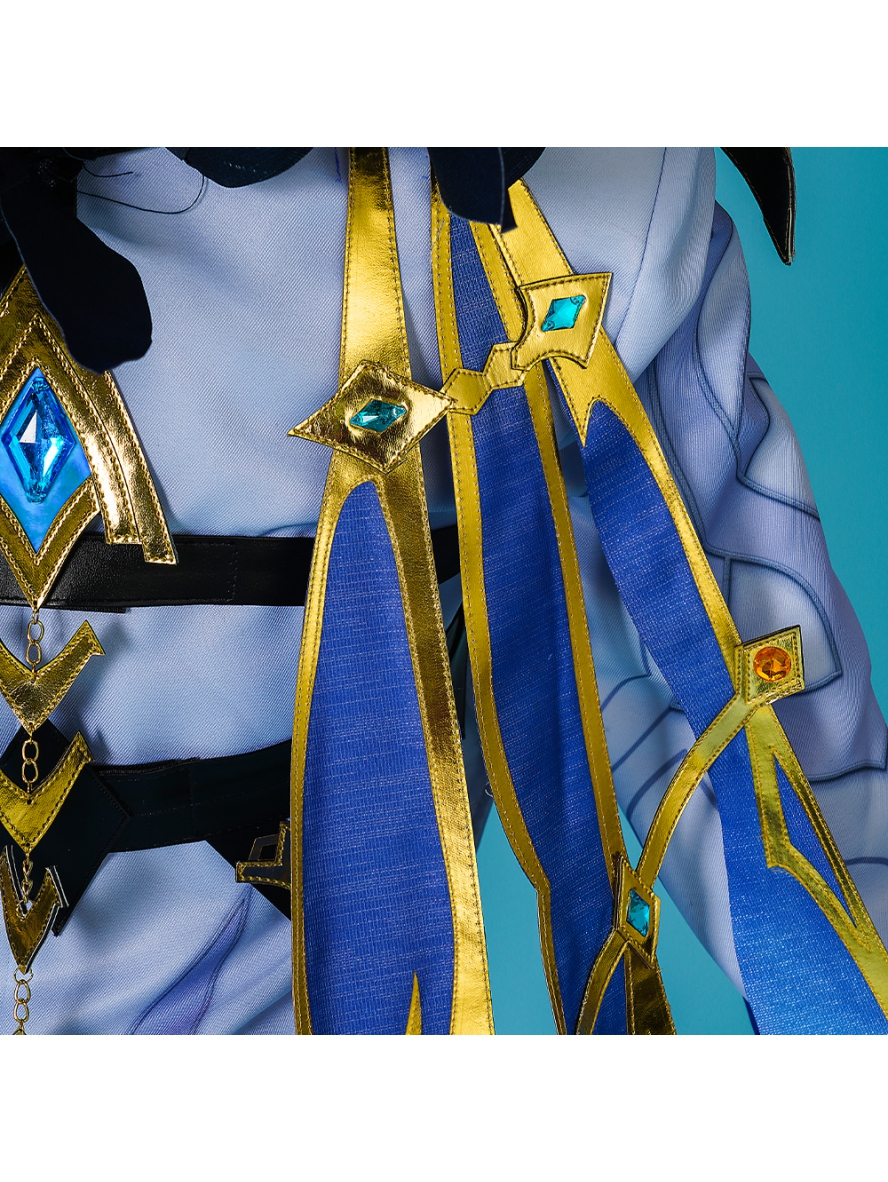 Game Genshin Impact Cosplay The Doctor Dottore Costume