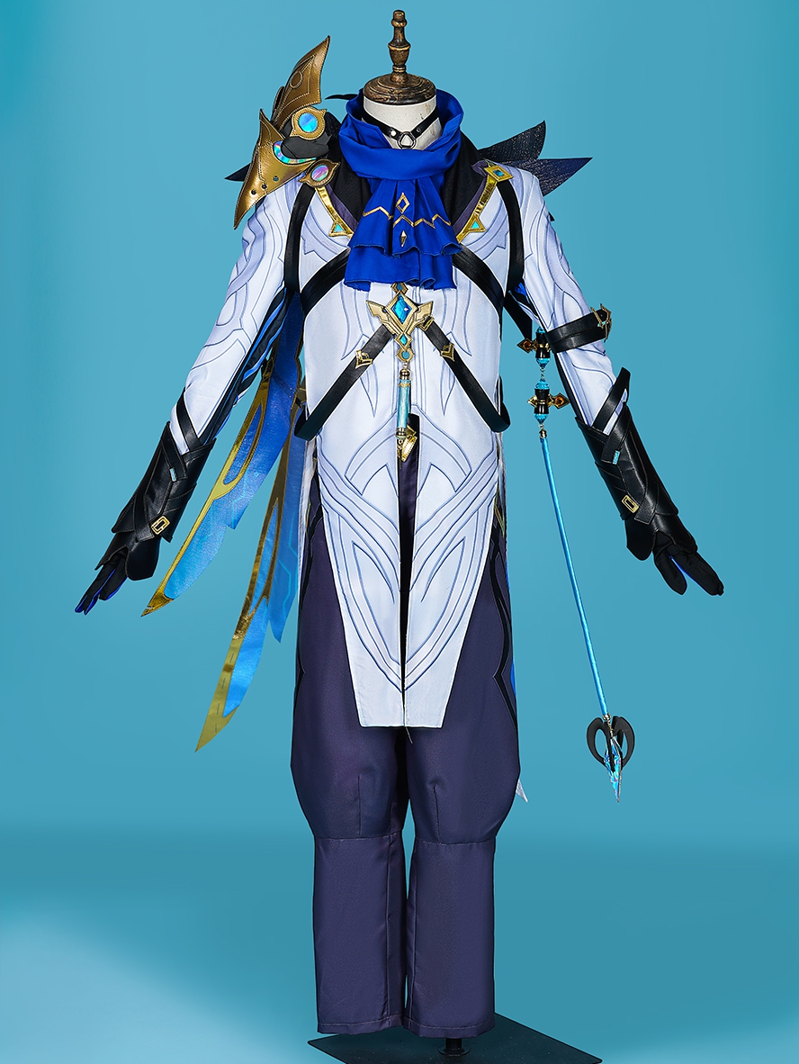 Game Genshin Impact Cosplay The Doctor Dottore Costume