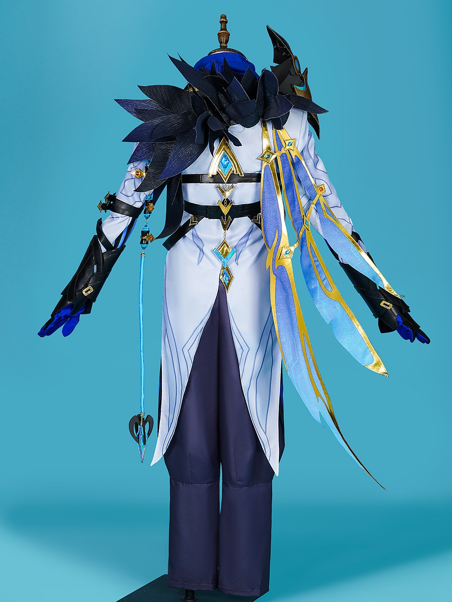 Game Genshin Impact Cosplay The Doctor Dottore Costume