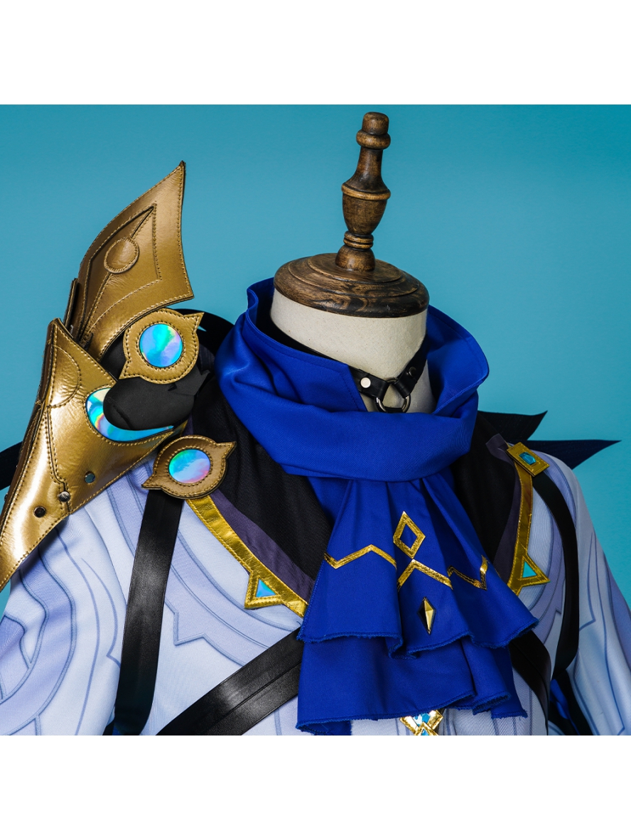 Game Genshin Impact Cosplay The Doctor Dottore Costume