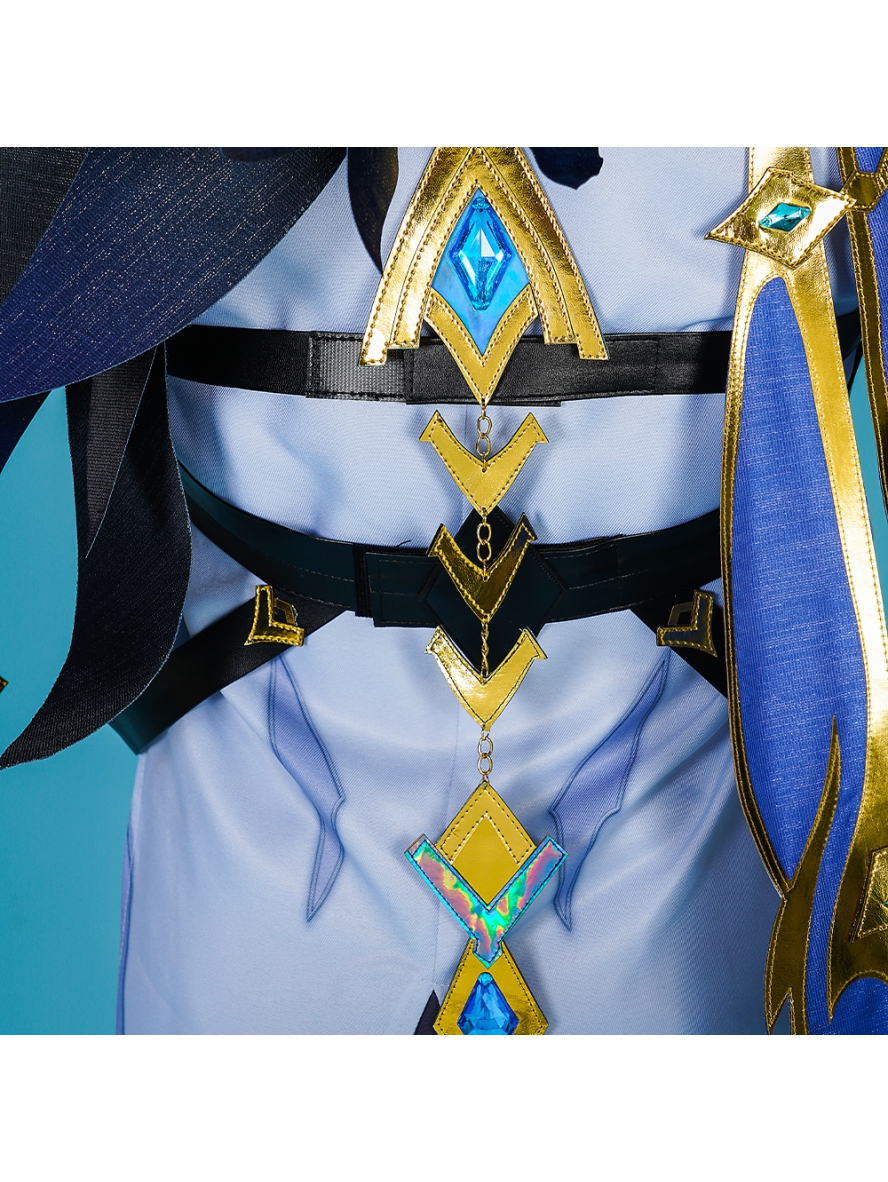 Game Genshin Impact Cosplay The Doctor Dottore Costume