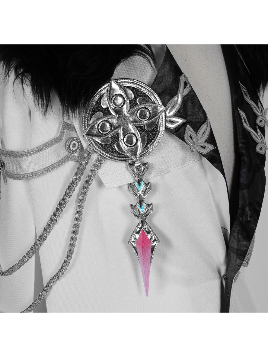 Game Genshin Impact Cosplay Fatui Harbinger Damselette Columbina Costume