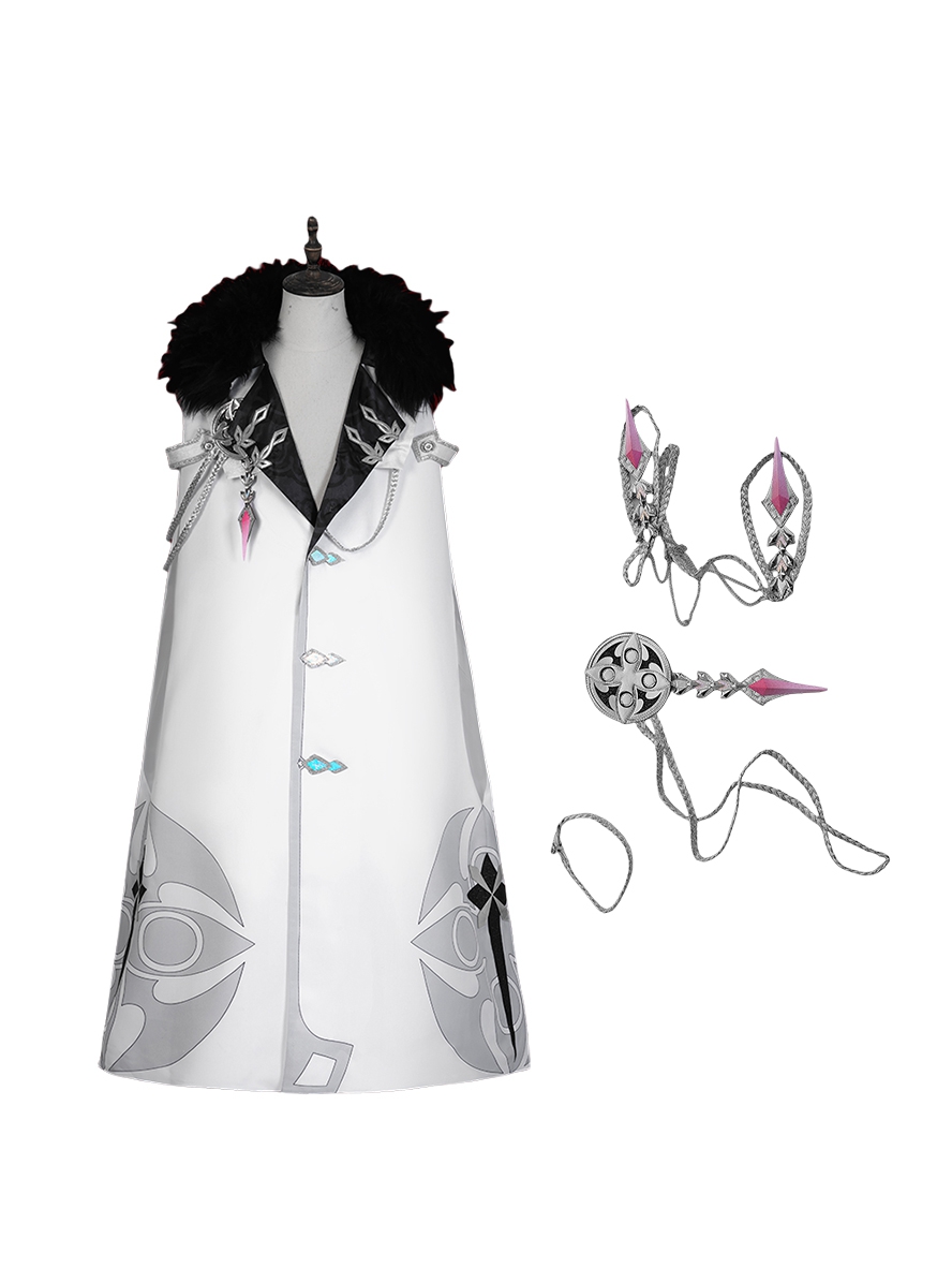 Game Genshin Impact Cosplay Fatui Harbinger Damselette Columbina Costume