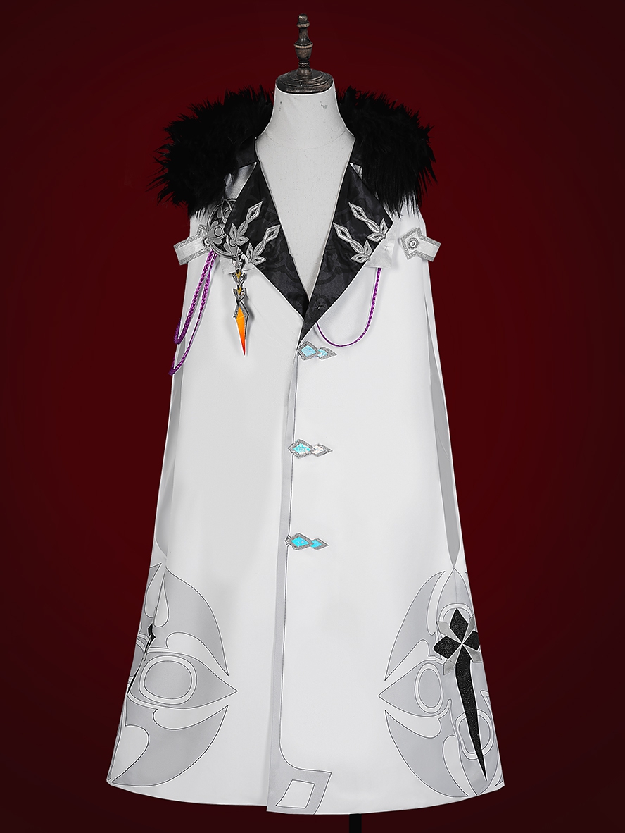 Game Genshin Impact Cosplay Fatui Harbinger Marionette Sandrone Costume