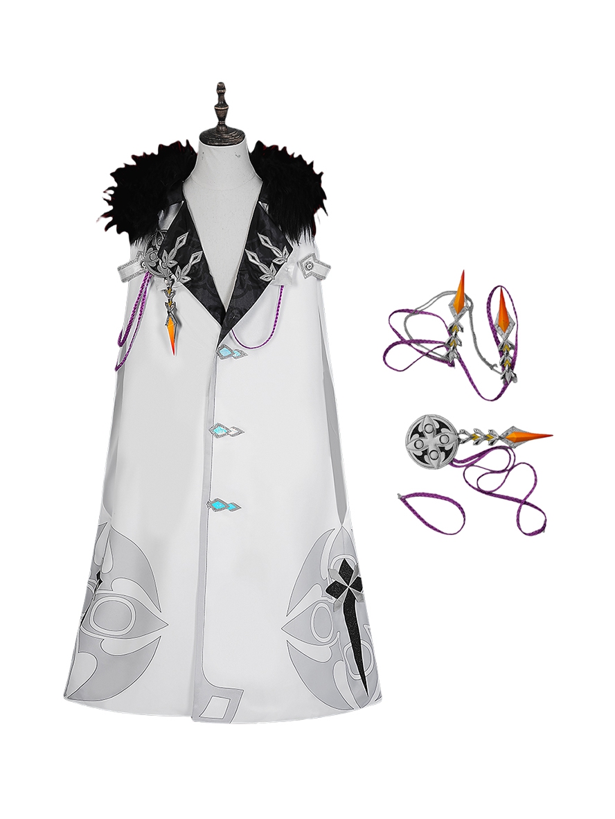 Game Genshin Impact Cosplay Fatui Harbinger Marionette Sandrone Costume