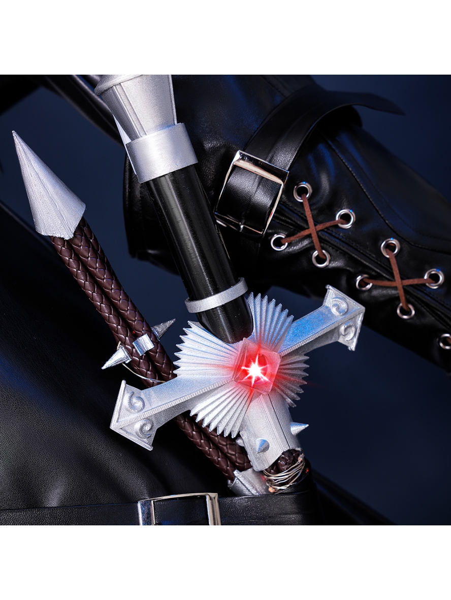 Game Identity V Cosplay Cowboy Kevin Alonso Misfit Reverse Blade Whip Costume