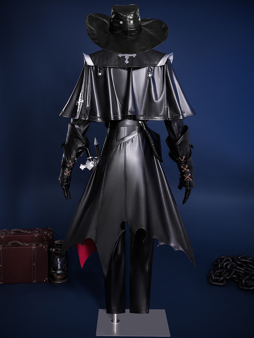 Game Identity V Cosplay Cowboy Kevin Alonso Misfit Reverse Blade Whip Costume
