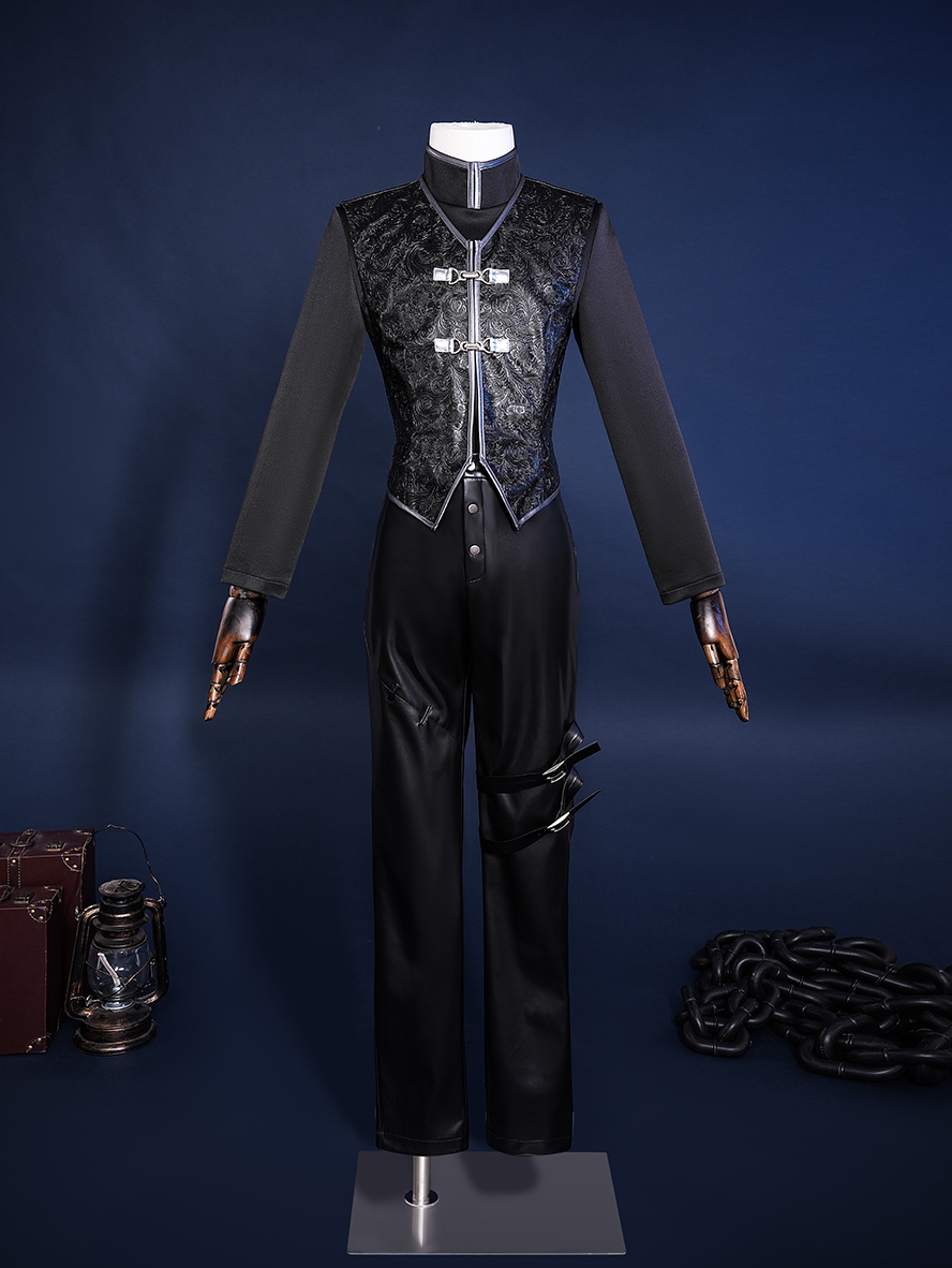 Game Identity V Cosplay Cowboy Kevin Alonso Misfit Reverse Blade Whip Costume