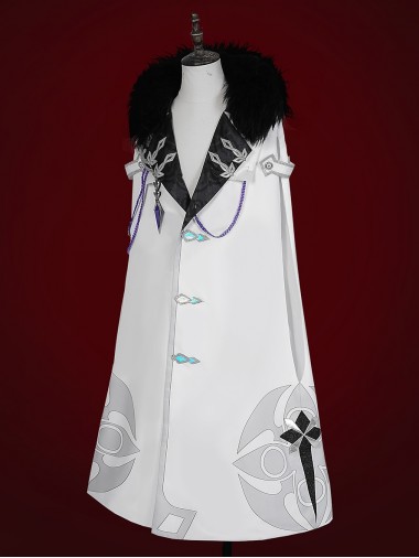 Game Genshin Impact Cosplay Fatui Harbinger Regrator Pantalone Costume
