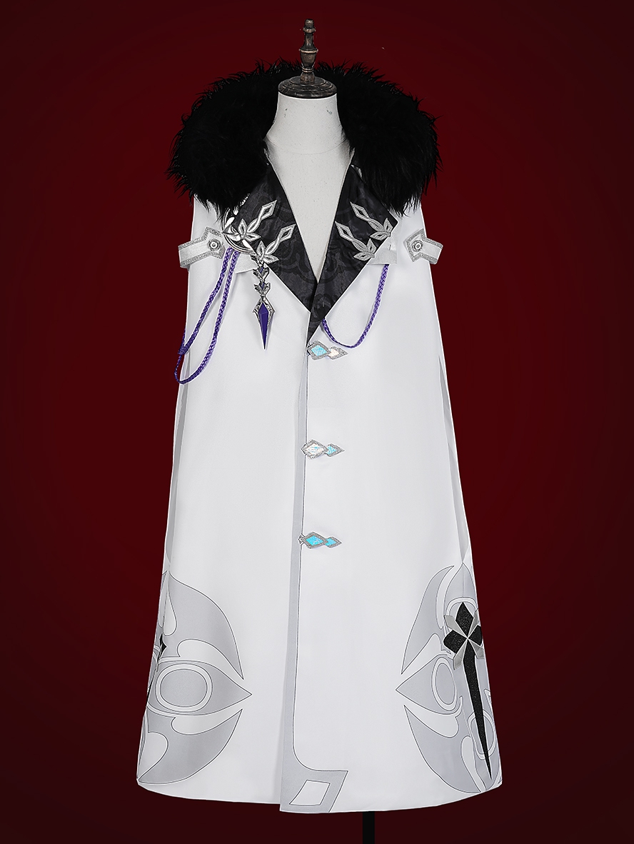 Game Genshin Impact Cosplay Fatui Harbinger Regrator Pantalone Costume
