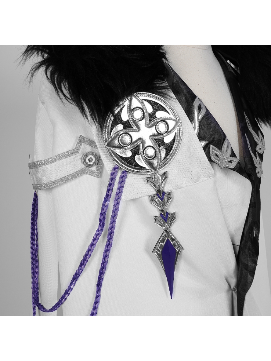 Game Genshin Impact Cosplay Fatui Harbinger Regrator Pantalone Costume