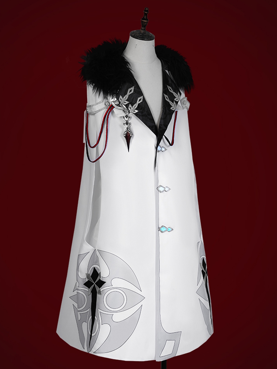 Game Genshin Impact Cosplay Fatui Harbinger Knave Arlecchino Costume